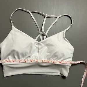 ALO Yoga Women's White Bralette size M